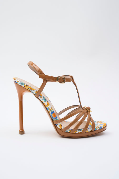 Albano Sandalo Cuoio/capri Donna