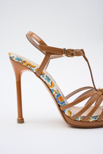 Albano Sandalo Cuoio/capri Donna - 4