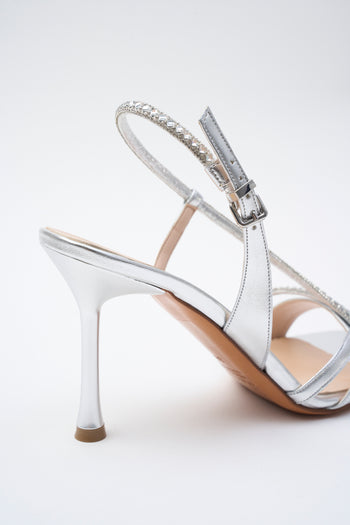 Albano Sandalo Argento Donna - 5