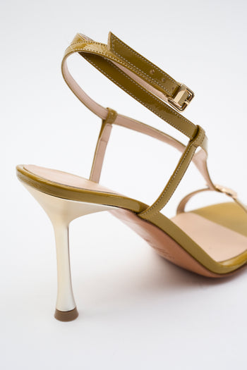 Albano Sandalo Oliva/acc.platino Donna - 3