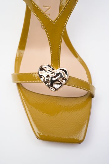 Albano Sandalo Oliva/acc.platino Donna - 4