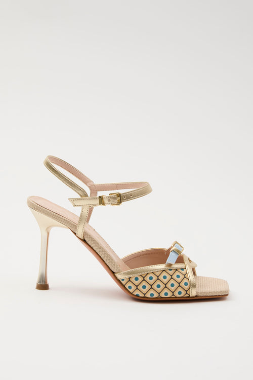 Albano Sandalo Platino Multi Donna