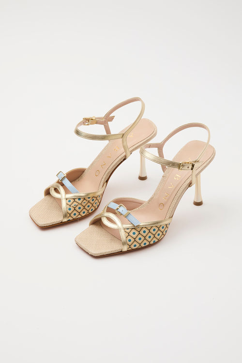 Albano Sandalo Platino Multi Donna - 2