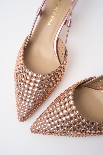 Alma En Pena X Tre Emme Slingback Rose Donna - 3