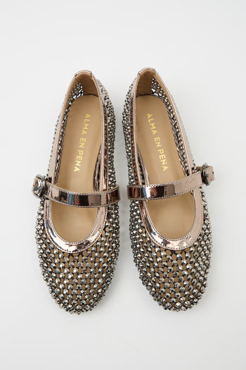 Alma En Pena X Tre Emme Ballerina Pewter Donna - 6