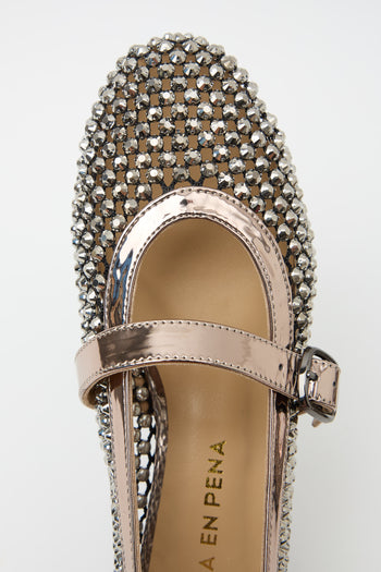 Alma En Pena X Tre Emme Ballerina Pewter Donna - 7