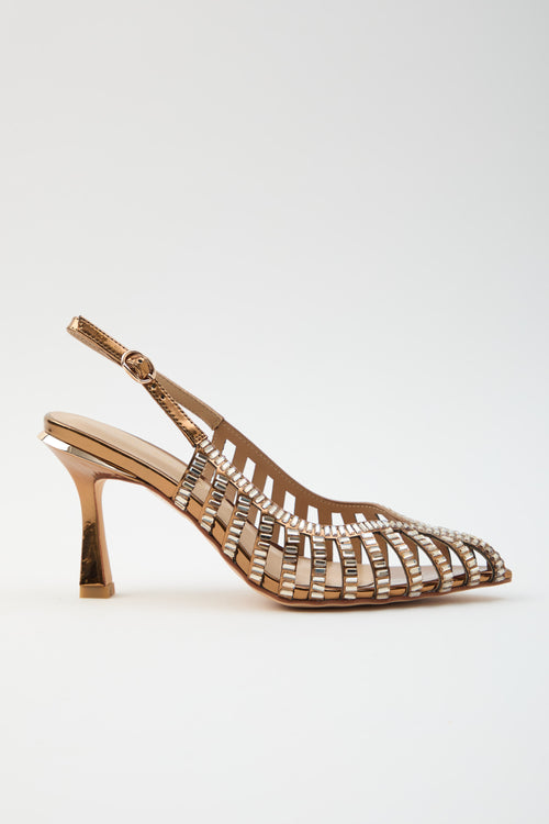 Alma En Pena X Tre Emme Slingback Bronze Donna