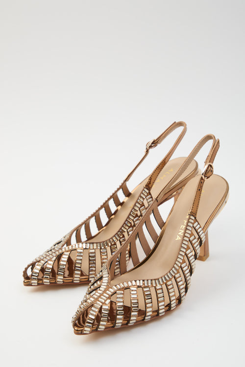 Alma En Pena X Tre Emme Slingback Bronze Donna - 2