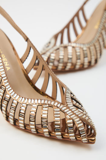 Alma En Pena X Tre Emme Slingback Bronze Donna - 3