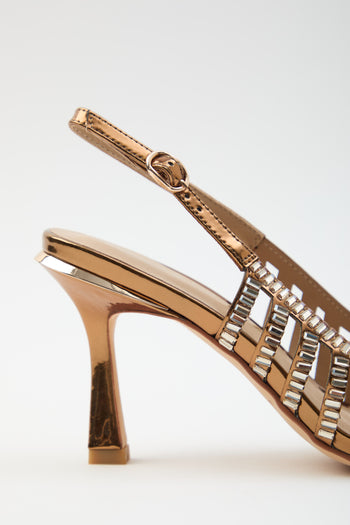 Alma En Pena X Tre Emme Slingback Bronze Donna - 4