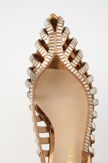 Alma En Pena X Tre Emme Slingback Bronze Donna - 5