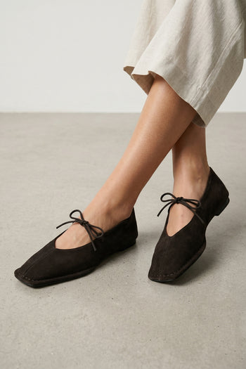 Alohas Ballerina Coffee Brown Donna - 10