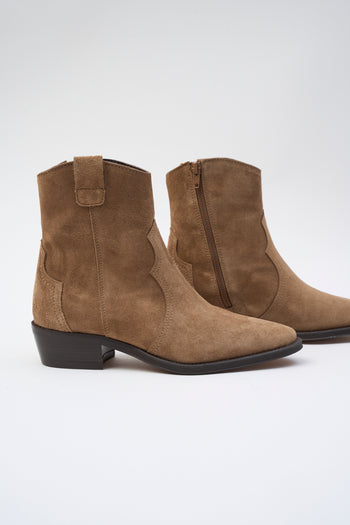 Alpe Stivaletto Taupe Donna - 4