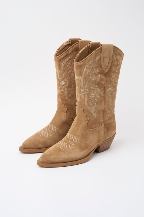 Alpe Stivale Cuero Donna