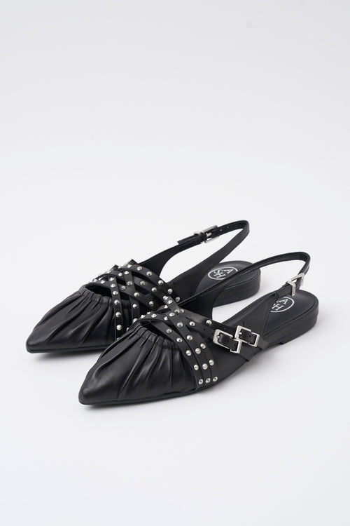 Ash Slingback Black Donna - 2