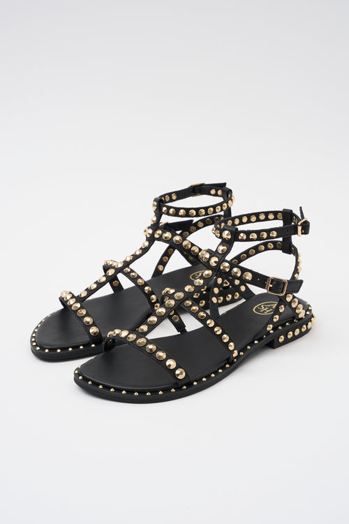 Ash Sandalo Black/gold Donna - 2