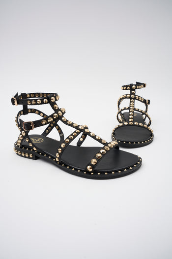 Ash Sandalo Black/gold Donna - 5