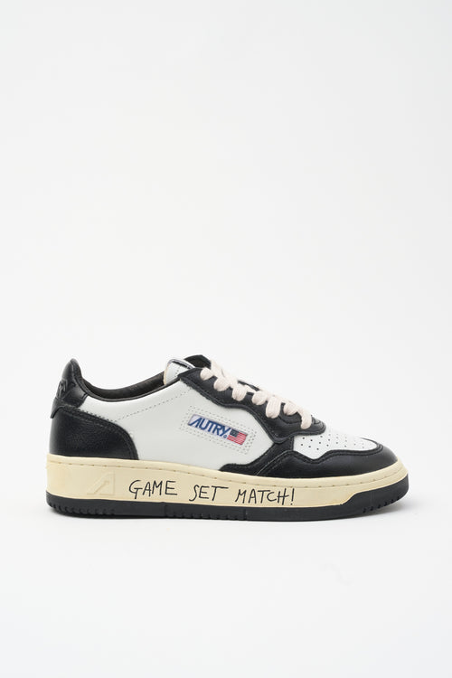 Autry Sneaker White/black Donna