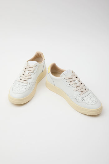 Autry Sneaker White/lemon Donna - 8