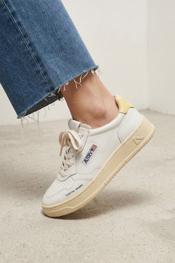 Autry Sneaker White/lemon Donna - 10