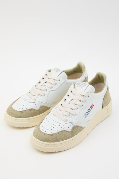 Autry Sneaker White/gray Green Donna - 2