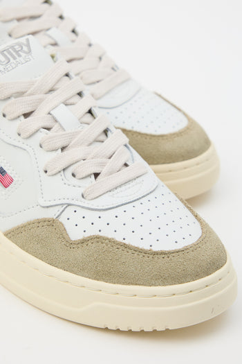 Autry Sneaker White/gray Green Donna - 3