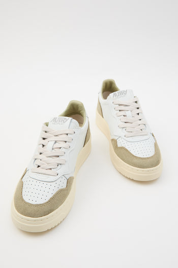 Autry Sneaker White/gray Green Donna - 8