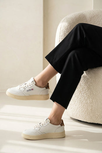 Autry Sneaker White/leopard Donna - 9