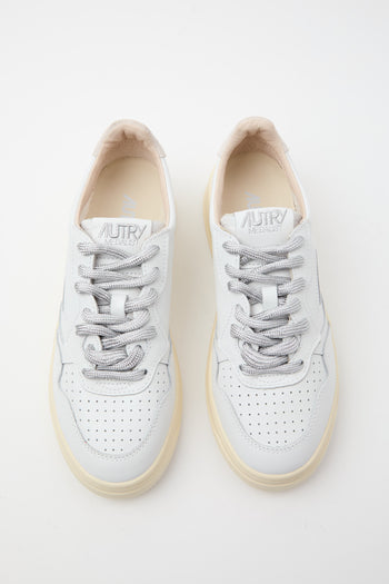 Autry Sneaker White/silver Donna - 9