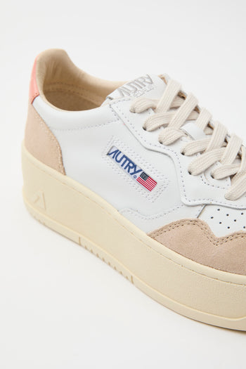Autry Sneaker White/peach Donna - 5