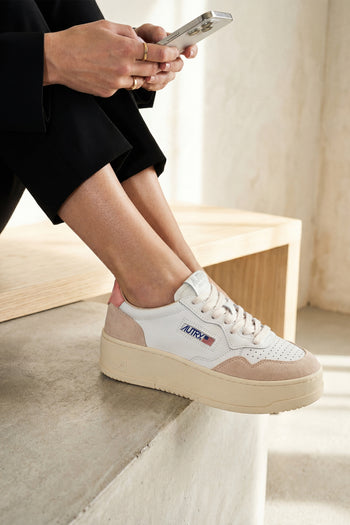 Autry Sneaker White/peach Donna - 10