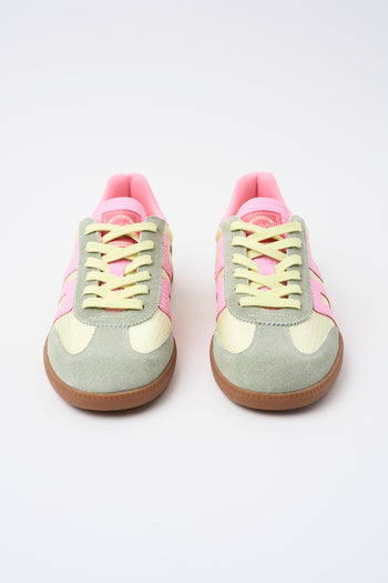 Back 70 Sneaker Yellow/green/pink Donna - 3