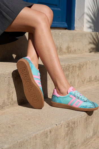 Back 70 Sneaker Sky/pink Donna - 9