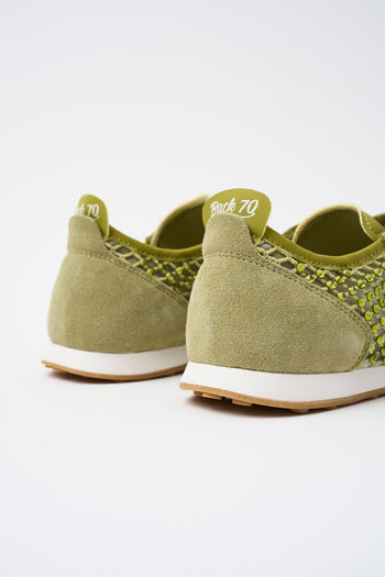Back 70 Sneaker Olive Donna - 4