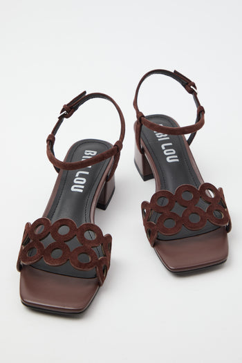 Bibi Lou X Tre Emme Sandalo Marron Donna - 7