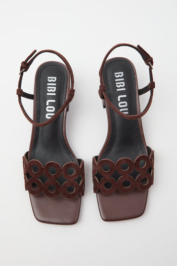 Bibi Lou X Tre Emme Sandalo Marron Donna - 8