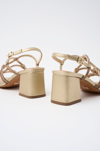 Bibi Lou X Tre Emme Sandalo Oro Donna - 5