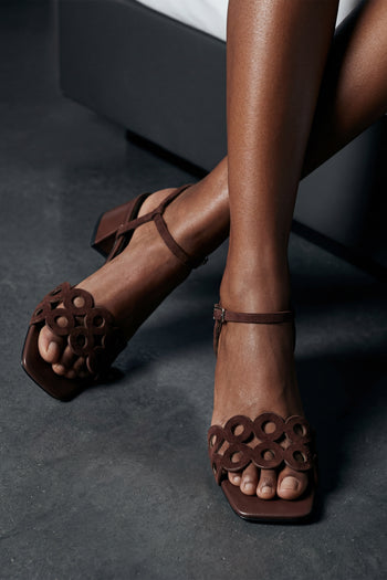 Bibi Lou X Tre Emme Sandalo Marron Donna - 11
