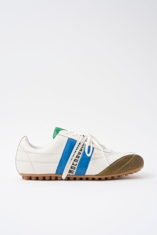 Bikkembergs Sneaker White/bluette Uomo