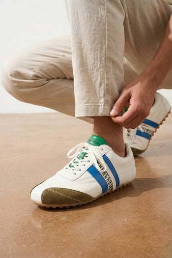 Bikkembergs Sneaker White/bluette Uomo - 10