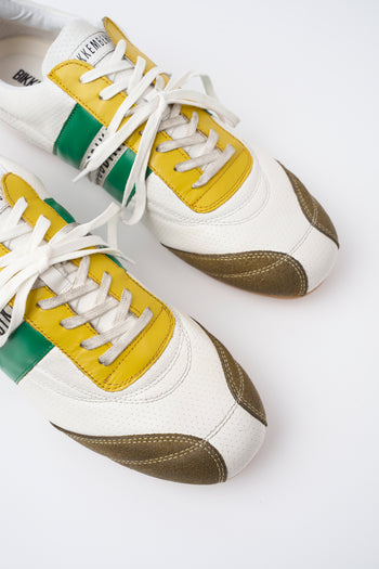 Bikkembergs Sneaker White/green Uomo - 4
