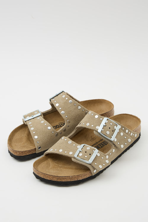 Birkenstock Ciabatta Taupe Donna - 2