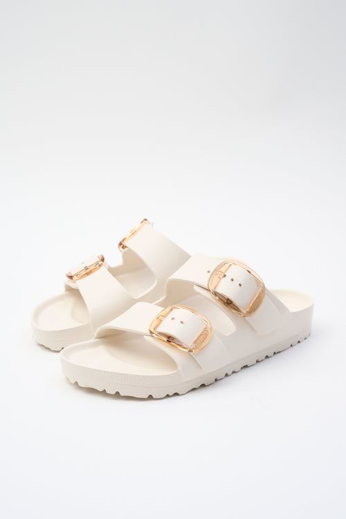 Birkenstock Ciabatta Eggshell Donna - 2