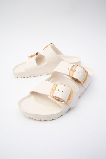 Birkenstock Ciabatta Eggshell Donna - 5