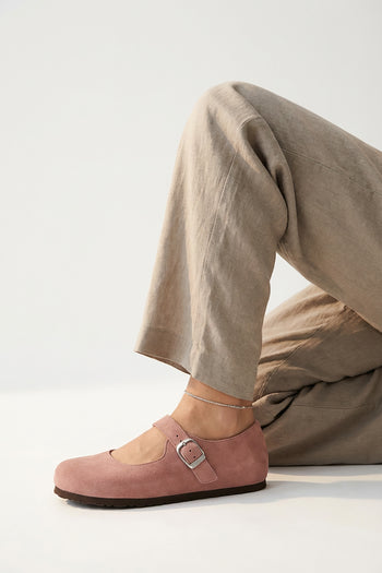 Birkenstock Ballerina Pink Clay Donna - 8