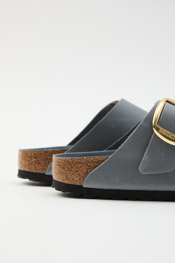 Birkenstock Ciabatta Basalt Gray Donna - 6