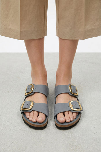Birkenstock Ciabatta Basalt Gray Donna - 11