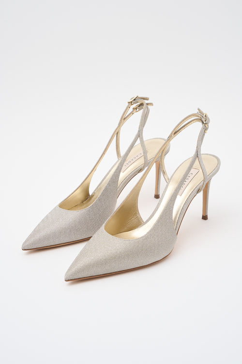 Casadei Slingback Champagne Donna - 2