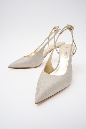 Casadei Slingback Champagne Donna - 5