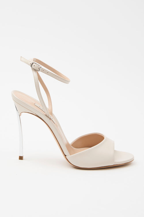 Casadei Sandalo Ecru Donna
